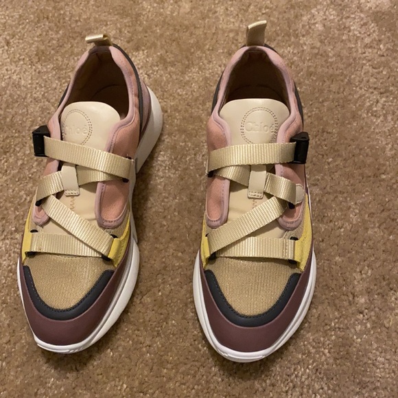 Authentic CHLOE sneakers size 38  w/ dust bag
Wore 1x - Picture 5 of 12